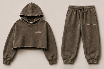 MOCHA TAUPE HOODIE + PANTS SET
